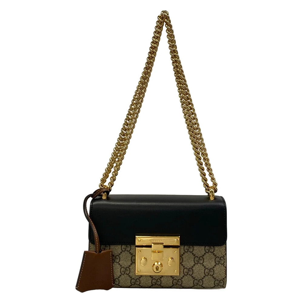 Gucci Padlock Small/Guccitian Black #324054G12B